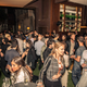 The bar at Israeli hotelier Leon Avigad’s first hotel, Brown TLV Urban Hotel, in Tel Aviv.